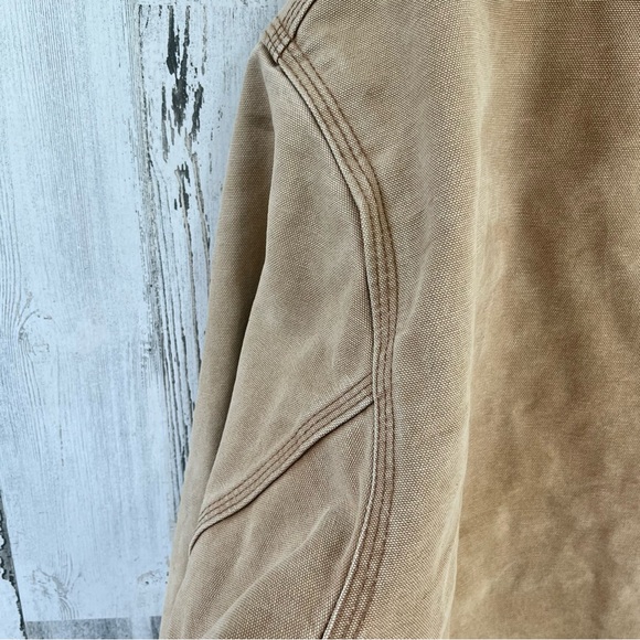 Carhartt Men’s J131 Thermal Lined Full Zip Duck Active Jacket Size XL - Picture 13 of 14